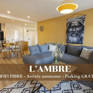 L'ambre - 1 A 4p - Wifi Fibre - Parking Gratuit Appartement